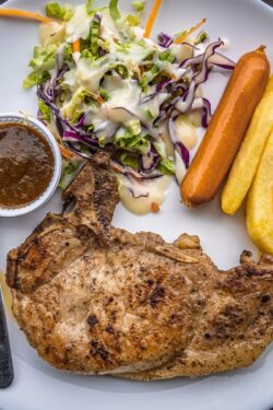 Baked Pork Chops with Apples and Onions (Juicy, One Skillet)