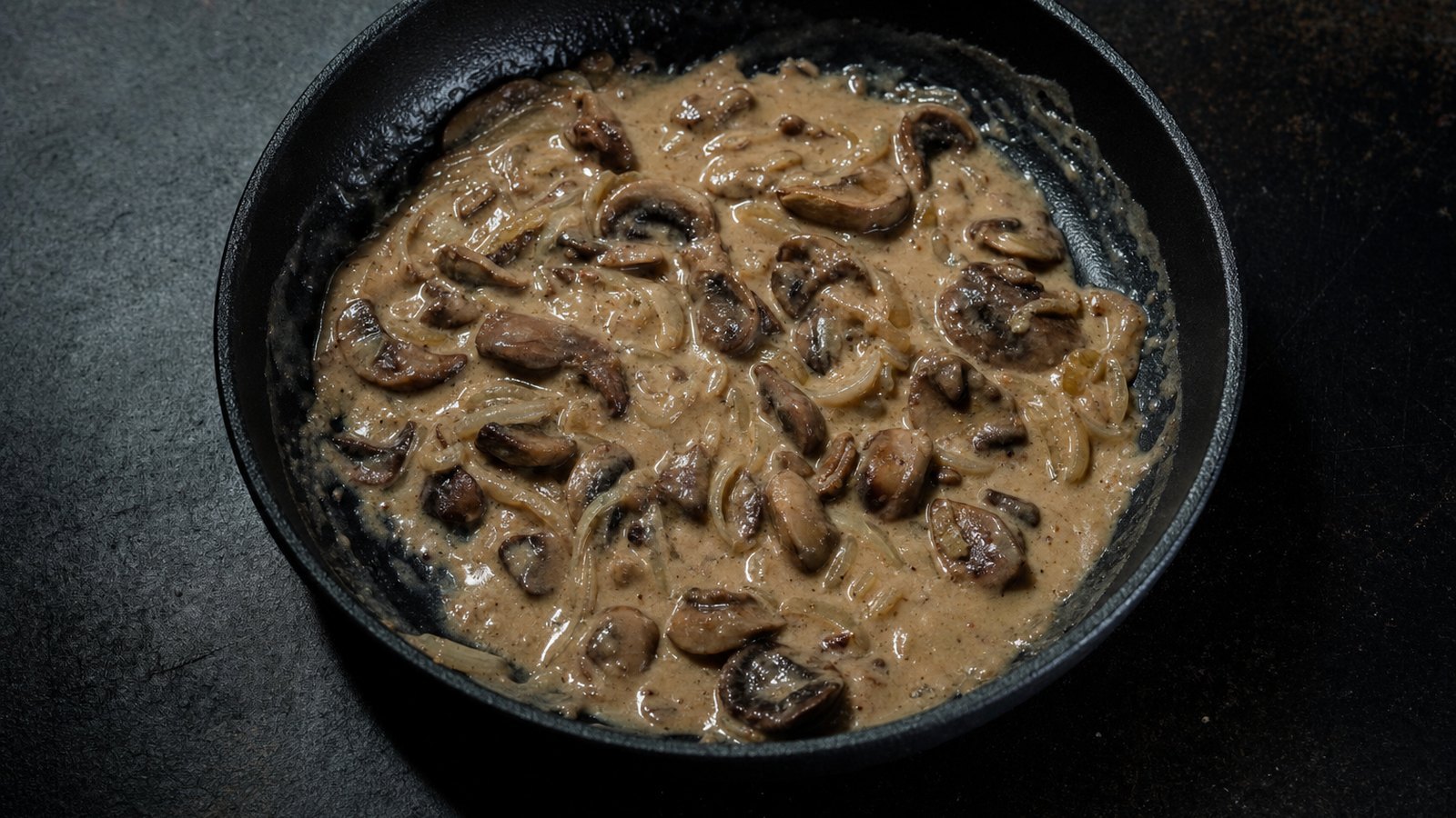 Beef Stroganoff: Sprinkle the flour over the vegetables and stir 1 minute. Slowly pour in the broth while stirring and scraping