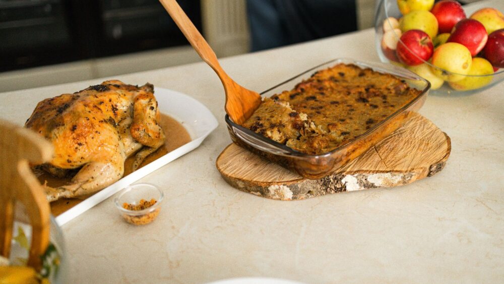 Chicken and Stuffing Casserole (No Canned Soup)