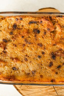 Chicken and Wild Rice Casserole (Creamy, From Scratch)