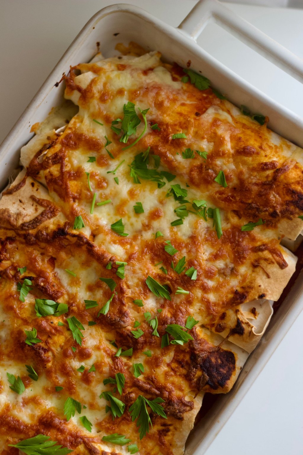 Chili Cheese Enchiladas