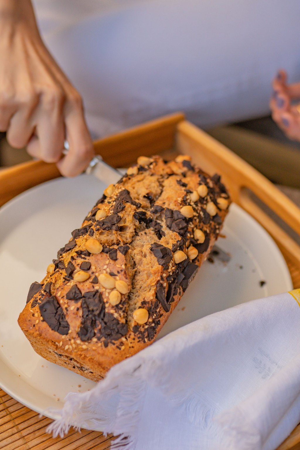 Chocolate Chip Pumpkin Bread