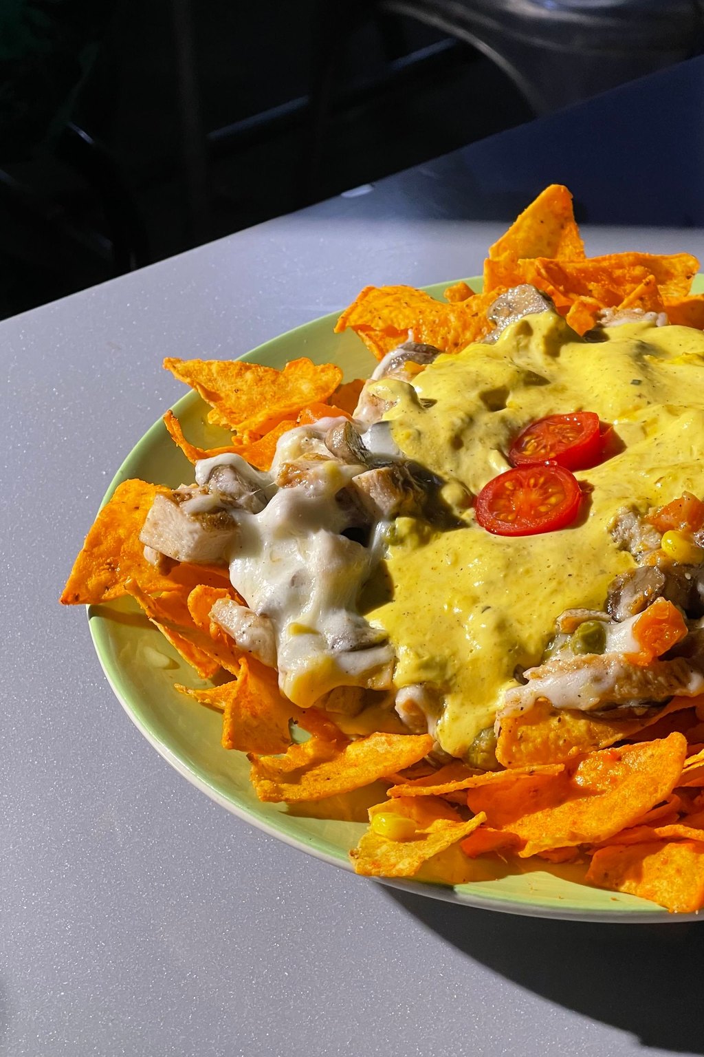 Loaded Chili Nachos