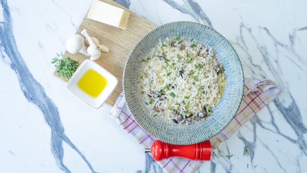 Mushroom Risotto (Creamy, Deeply Savory)