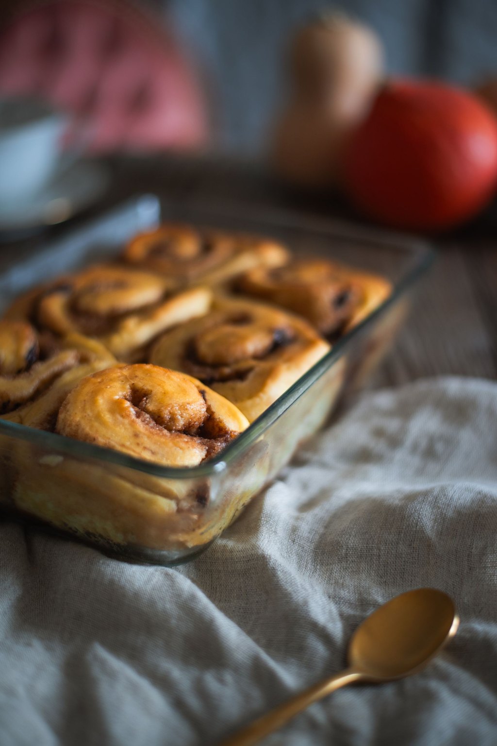 Pumpkin Cinnamon Rolls