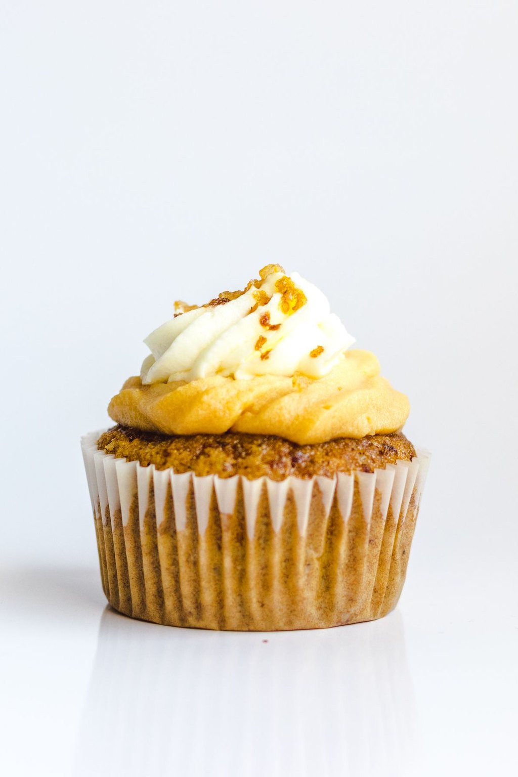 Pumpkin Cupcakes with Cream Cheese Frosting