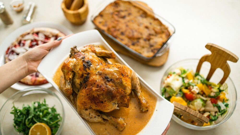 Roast Chicken with Root Vegetables (Crisp Skin, One Pan)