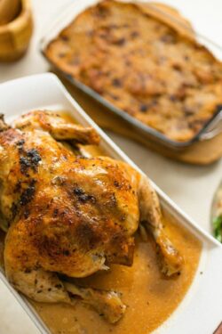Roast Chicken with Root Vegetables (Crisp Skin, One Pan)