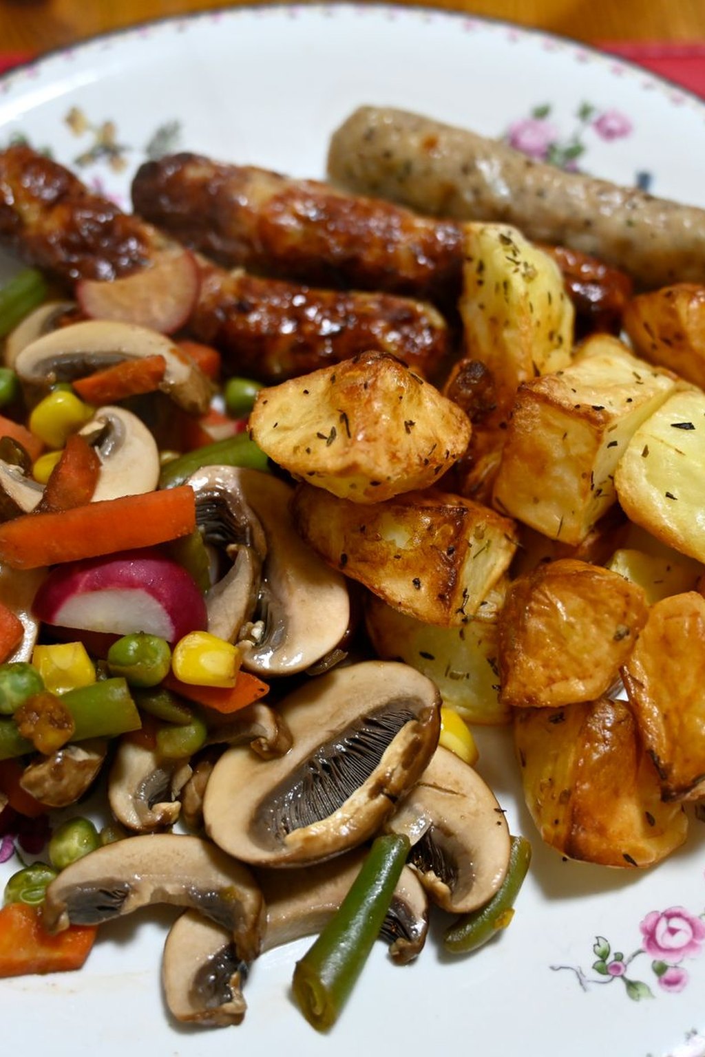 Sheet Pan Sausage and Vegetables