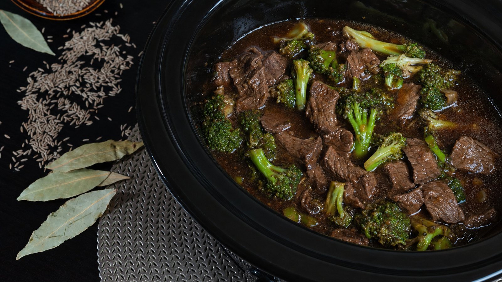Slow Cooker Beef and Broccoli: Cover and cook on LOW for 4 to 5 hours or on HIGH for 2 1/2 to 3 hours, until the beef is fork tender. Do not