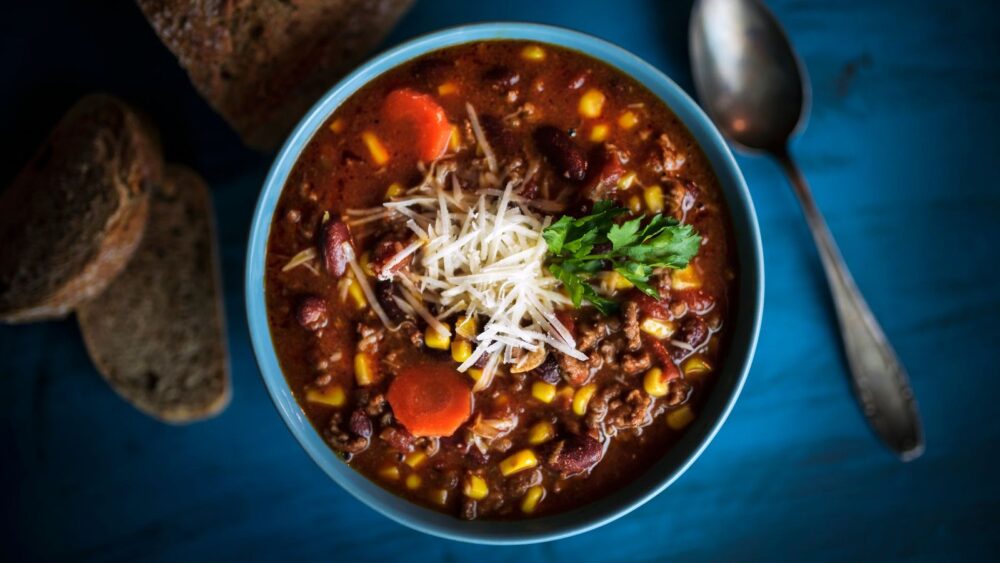 Slow Cooker Beef Chili (Thick, Rich, Game Day Ready)