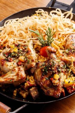 Slow Cooker Chicken and Rice (Fluffy Rice, No Mush)
