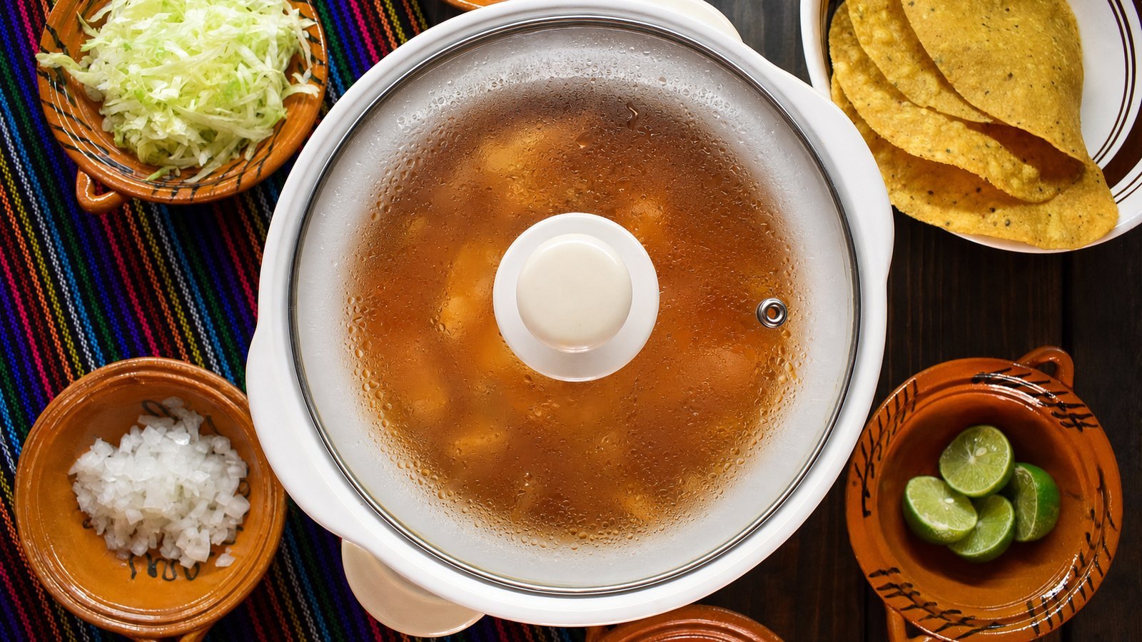 Slow Cooker Chicken Tortilla Soup: Cover and cook on LOW for 6 to 7 hours or on HIGH for 3 to 4 hours. Do not lift the lid. The chicken is done w
