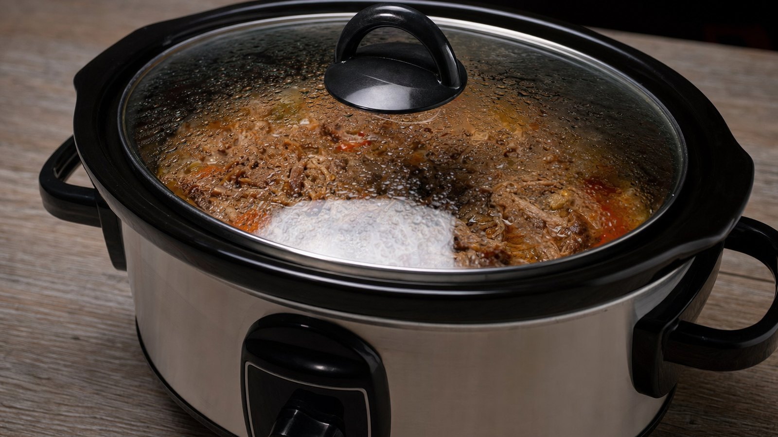 Slow Cooker Pork Carnitas: Cover and cook on LOW for 8 to 10 hours or on HIGH for 5 to 6 hours without lifting the lid, until the pork re