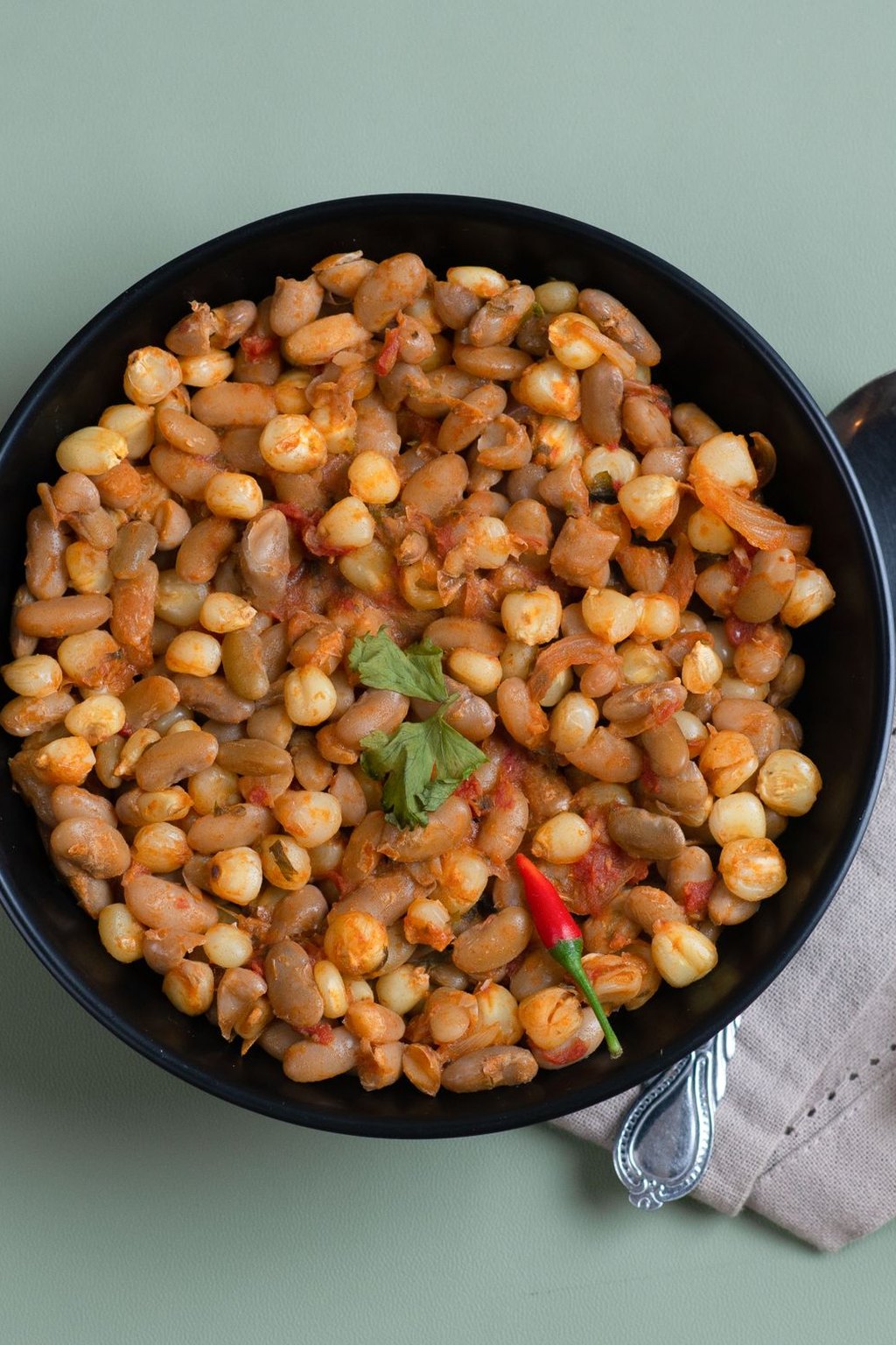 Three Bean Vegetarian Chili